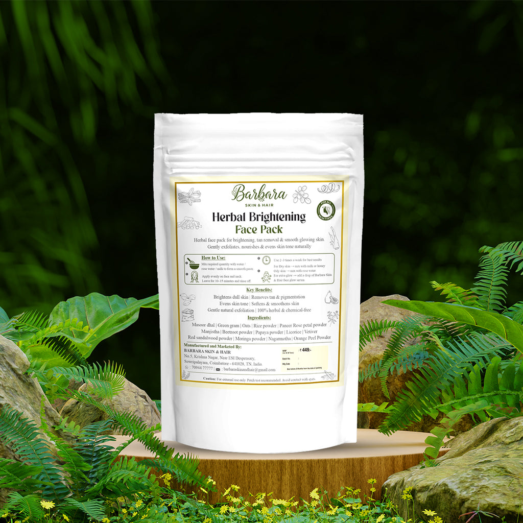 Herbal Brightening Face Pack