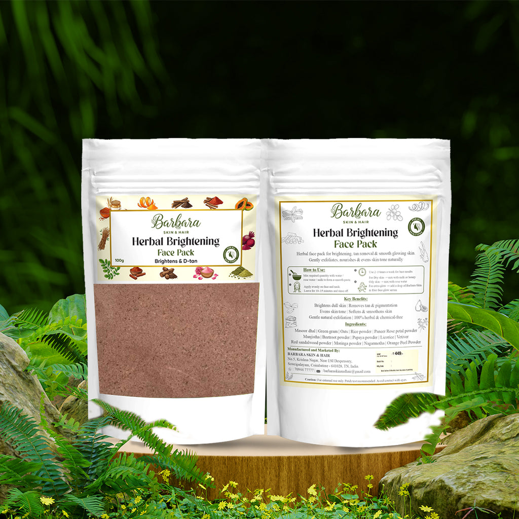 Herbal Brightening Face Pack